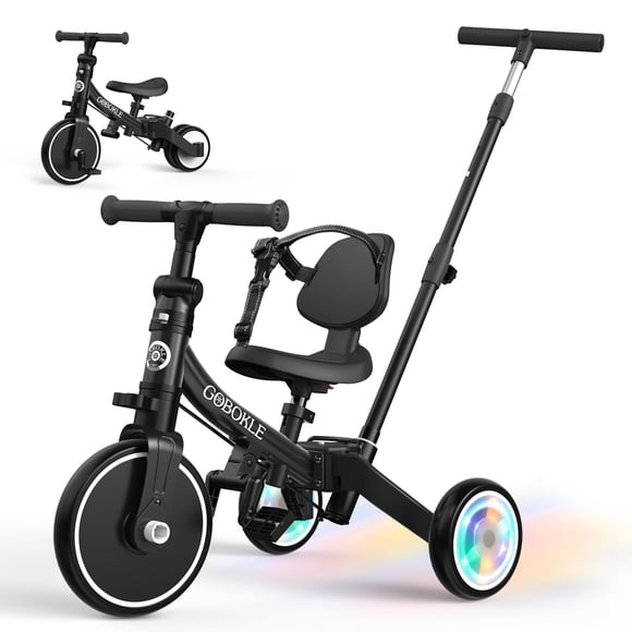 Triciclo GOBOKLE 5 en 1 para Niños con Manija de Empuje