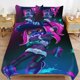 thumbnail image 1 of Splatoon Comforter Set 3 Pieces Quilt Cover Set Soft Bedding Sets for All Seasons, 1 of 5