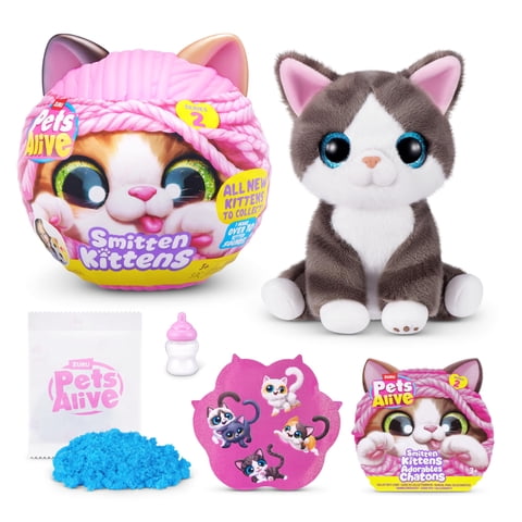 Juguete De Felpa Para Gatos Pets Alive Smitten Kittens Serie 2 Dragon Li