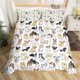 thumbnail image 1 of Pug Corgi Shiba Puppy Duvet Cover Set Dog Comforter Cover I Love Dogs Bedding Sets Kawaii AnimalsBedspreads, 1 of 5