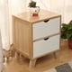 thumbnail image 3 of Cajonera Cómoda Harris 2 Cajones Blanco Madera, 3 of 3