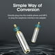 thumbnail image 3 of Adaptador de 2.5mm a 3.5mm - Vention, 3 of 3