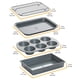 thumbnail image 2 of Juego de utensilios para horno tostador Chicago Metallic antiadherente, 4 piezas, 2 of 7
