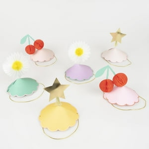 Set De 6 Sombreros De Fiesta Meri Meri Happy Icons