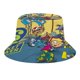thumbnail image 1 of Roket Power Sombrero bucket para adultos, gorra de protección solar, sombrero de pescador plegable para viajes al aire libre, pesca y actividades de verano, 1 of 6