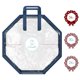 thumbnail image 5 of Contenedor de almacenamiento para guirnaldas Hearth & Harbor Clear Christmas, 5 of 7