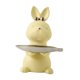thumbnail image 5 of Bandeja De Almacenamiento De Conejo De Dibujos Animados Estatua Escultura Animal Para Decoración Adornos Regalo Amarillo, 5 of 5