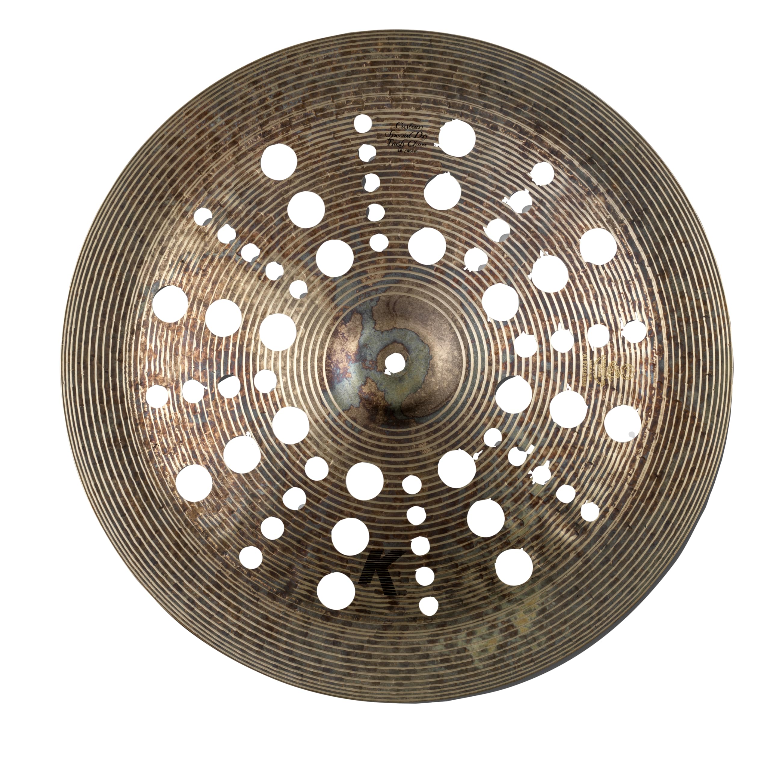 Avedis Zildjian Company - Basura Seca Especial Personalizada China Cymbal Zildjian K 18