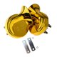 thumbnail image 4 of Trompetas Genéricas Para Coche, Tonos Altos Y Bajos, Compactas, Para Motor, Camión, Motocicleta, Chapadas En Oro, 4 of 4