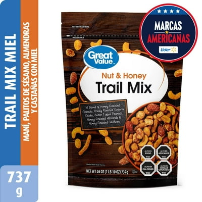 Trail Mix, Frutos Secos Con Miel 737 G