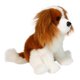 thumbnail image 4 of Peluche Douglas Kingsley cachorro Spaniel 23 cm marrón y blanco, 4 of 4
