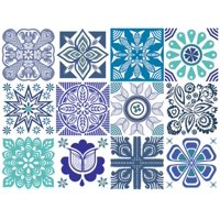 Dekofix - Azulejo Autoadhesivo Decorativo 15X15 Marina