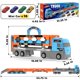 thumbnail image 3 of Camión transportador de autos de carreras Gearvibe 2 en 1 con 16 autos de carreras para niños de 3 a, 3 of 7