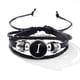 thumbnail image 1 of Stackable PU Leather Chain Bracelet - 26 English Letter Pattern - Perfect Birthday Gift for Personality Lovers!, 1 of 5