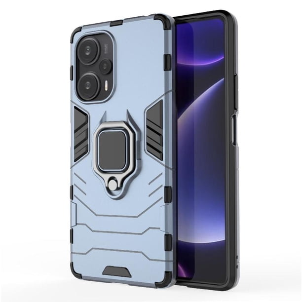 FOXDOCK Funda Antigolpes para Xiaomi POCO F5 5G – Protección Total con Soporte y Diseño Robusto