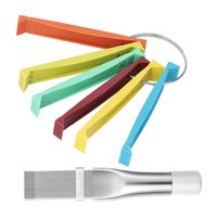 Ioensy - Herramienta De Peine De Aleta Peine De Aleta De Condensador De Acero Inoxidable Para Evaporador De Condensador