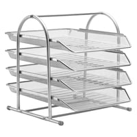 Magideal - Clasificador De Archivos De Escritorio, Organizador De Carpetas De Archivos, Clasificador De Archivos, Bandeja De Papel Multiusos, Soporte Para Docume Argén