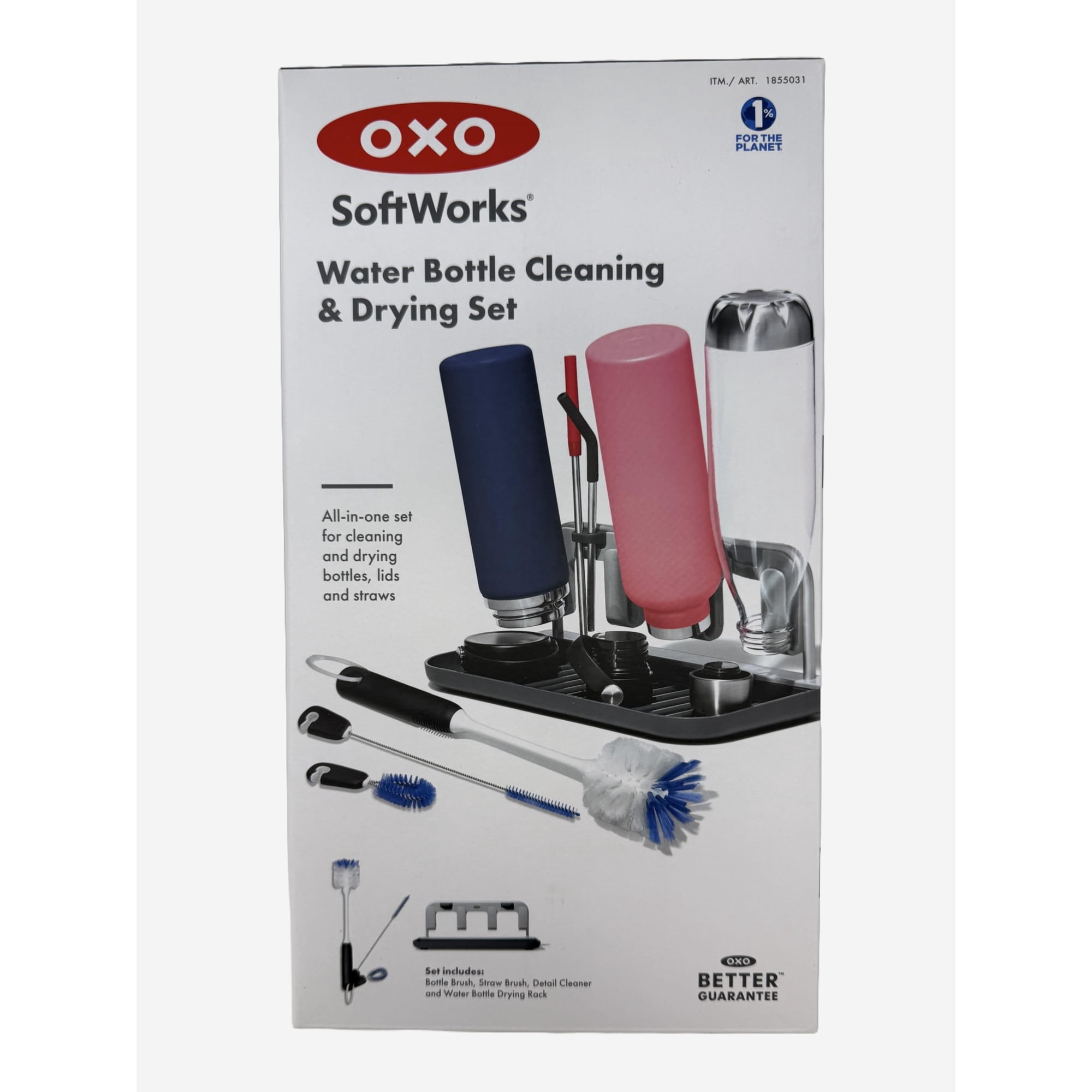 Set De Limpieza Y Secado Para Botella De Agua Oxo Softworks