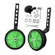 thumbnail image 5 of Ruedas De Entrenamiento Para Bicicleta Infantil, Equipo De Ciclismo Portátil, Ruedas Auxiliares Verdes, 5 of 5