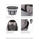 thumbnail image 5 of Bolsa para almuerzo PICNIC TIME NCAA Syracuse Orange negra, 5 of 6
