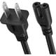 thumbnail image 2 of Cable de poder Best Buy essentials 12 C7 no polarizado de 2 ranuras, 2 of 3