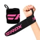 thumbnail image 1 of Muñequeras de Levantamiento RDX con Bucle de Pulgar Wraps - Pink Pro - WAH-W2P, 1 of 3
