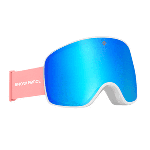 Snow Force - Antiparras Magnéticas Ski & Snowboard North Pole / Azul - Blanco - Rosa