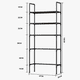 thumbnail image 5 of Estante Organizador Lavadora Rack 3 Niveles Para Baño 155cm, 5 of 5