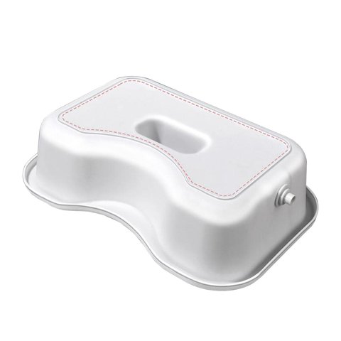 Magideal - Cómoda Bandeja Para Lavar El Cabello Para Personas Mayores Y Discapacitadas Blanco