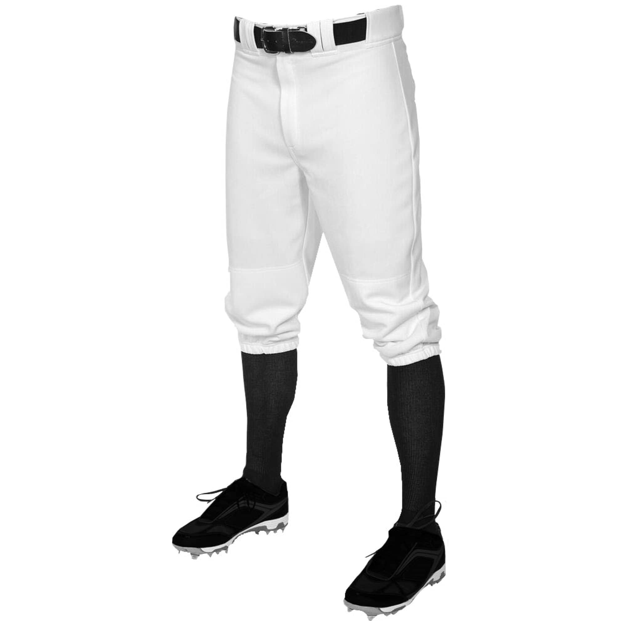 Pantalones De Béisbol Martin Sports Knickers Para Adulto, 2 Unidades, Blancos