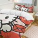 thumbnail image 2 of Hello Kitty BE MINE LOVE 3 Pieces Duvet Cover Set Full Size Super Soft Fade Resistant Microfiber, 2 of 3