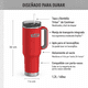 thumbnail image 2 of VASO TERMICO THERMOS MUG ACERO INOX ICON 1.2 LT CRIMSON, 2 of 7