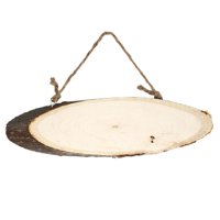 Bothyi - Rebanada De Madera Diy Manualidades Boda Fiesta Pintura Escritura Placa De Madera 23Cm X 7Cm