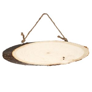 Bothyi - Rebanada De Madera Diy Manualidades Boda Fiesta Pintura Escritura Placa De Madera 23Cm X 7Cm