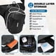thumbnail image 4 of Bolsa para muslo ISEYOU, bolsa para piernas de moto para hombre y mujer, color negro, 4 of 7