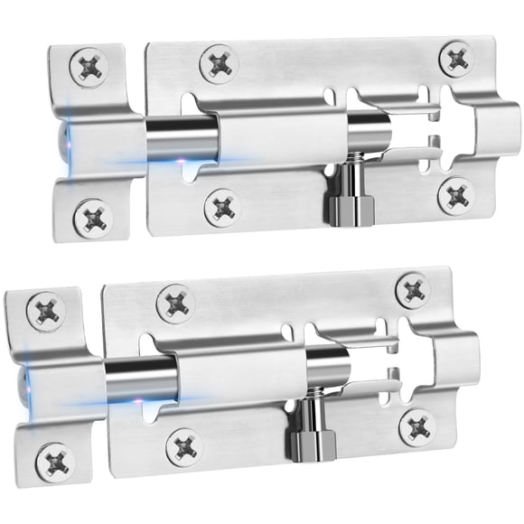 Pasador Corredizo De Acero Inoxidable De 7 2 Cm Paquete De 2