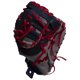 thumbnail image 4 of Guante de Softball Miken LHT Gris/Azul Marino/Rojo, 4 of 4