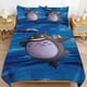 thumbnail image 1 of x403 My Neighbor Totoro Bed Duvet Cover Microfiber Bedding Sets 3D Printed Lightweight 3 Piece Comforter Sets, 1 Duvet Cover And 2 Pillow Shams for Kids Boys Girls 90"x90" jn403, 1 of 5