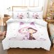 thumbnail image 1 of Anime Re Zero Rem Ram Emilia Bedding Set Boys Girls Twin Size Duvet Cover Pillowcase Bed Kids Adult Hom Textile Bed Sheets, 1 of 5