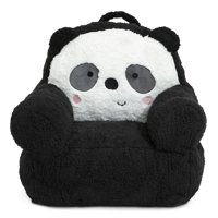 Silla Infantil Delta Children Panda Cozee Buddy, Negro/Blanco