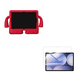 thumbnail image 1 of Carcasa Niños AntiGolpe EV Compatible Con Tab Samsung A11 Plus lami Rojo, 1 of 7