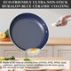 thumbnail image 5 of Set de utensilios de cocina Nuwave Healthy Duralon Blue Ceramic Antiadherente, 5 of 9