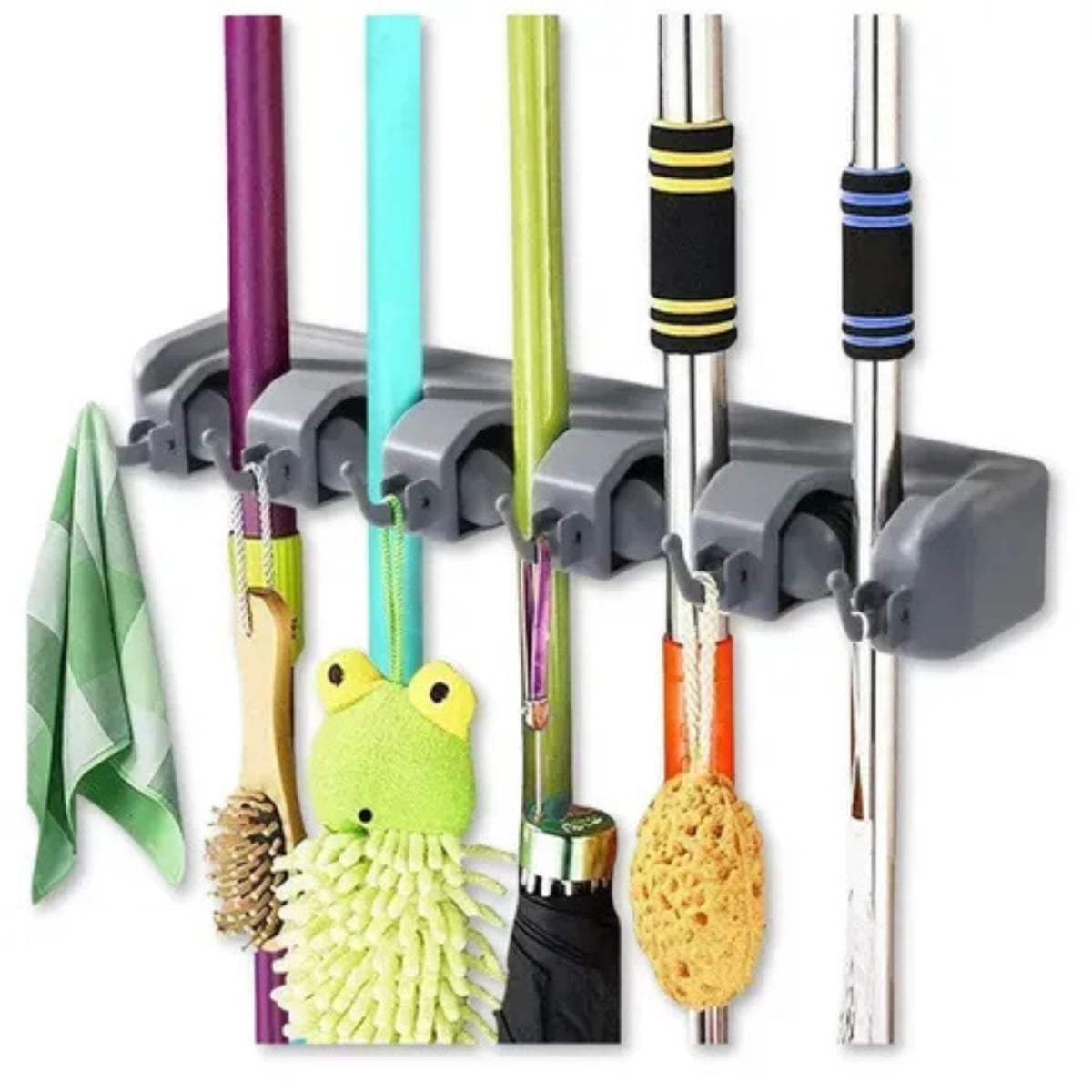 Movi - Organizador De Escobas Y Artículos De Aseo