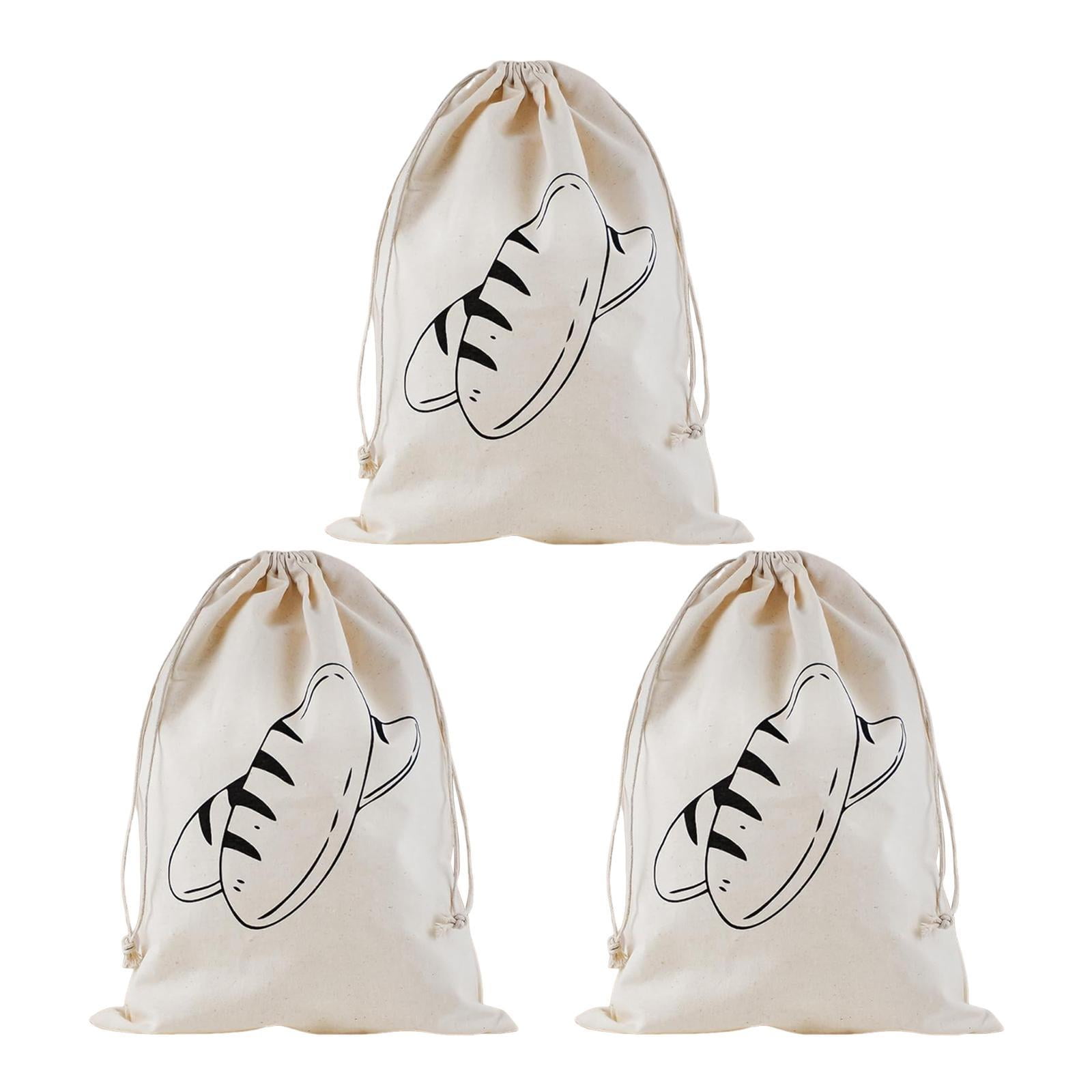 Bothyi - Bolsas De Pan De 3 Piezas Bolsas De Almacenamiento De Alimentos Para El Regalo De La Boda Del Hogar