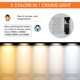 thumbnail image 4 of Luminaria LED empotrada Meconard 15 cm 5 CCT pack de 24, 4 of 7