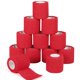 thumbnail image 1 of Venda elástica autoadhesiva Sagafly 5 cm x 4,5 m Rojo - Pack de 12, 1 of 7
