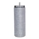 thumbnail image 4 of Vasos Con Aislamiento De Diamante Bling A Prueba De Herrumbre Para Compras En Interiores Y Exteriores Plateado, 4 of 5
