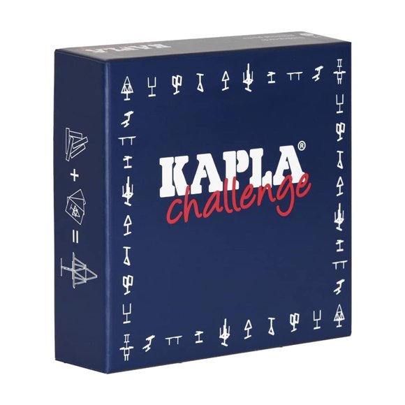 Juego de construcción KAPLA Challenge – 16 tablas + 12 cartas