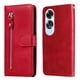 thumbnail image 1 of Funda con Cremallera para OPPO A60 4G, Carcasa Cartera de Cuero PU con Soporte y Tarjetero, 1 of 6