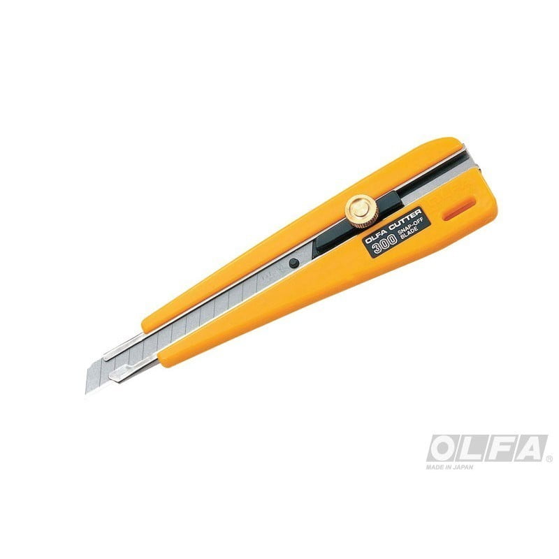 Olfa - Cuchillo Mediano Con Sistema Manual